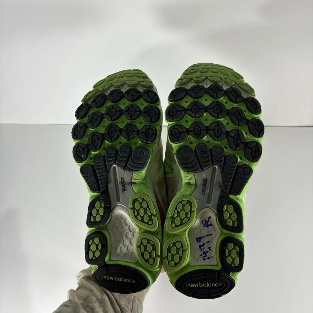 New Balance 880v3 Women’s Running Shoes Green Pink USA Athletic Lace Up Size 7